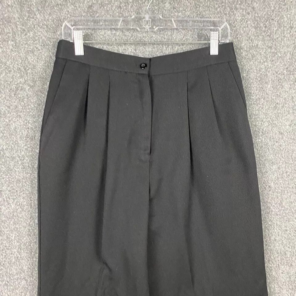 Other Alfred Dunner Trousers Pants Women's Size 12 Black Adults Size 34" / US 12 / IT 48 - 2 Thumbnail