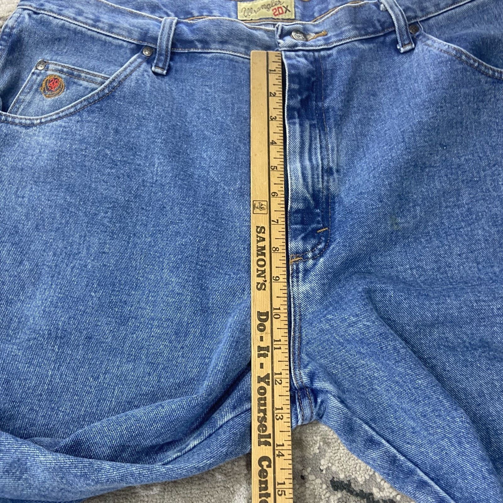 Wrangler Wrangler 2X Five Star Jeans Mens 40x32 Blue Denim Regular Size US 40 / EU 56 - 5 Thumbnail
