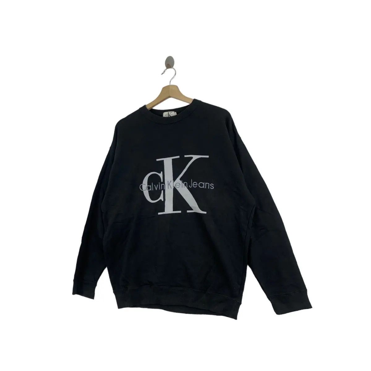 Calvin Klein Vintage CK CALVIN KLEIN JEANS Made In USA Sweatshirt Size L / US 10 / IT 46 - 3 Thumbnail
