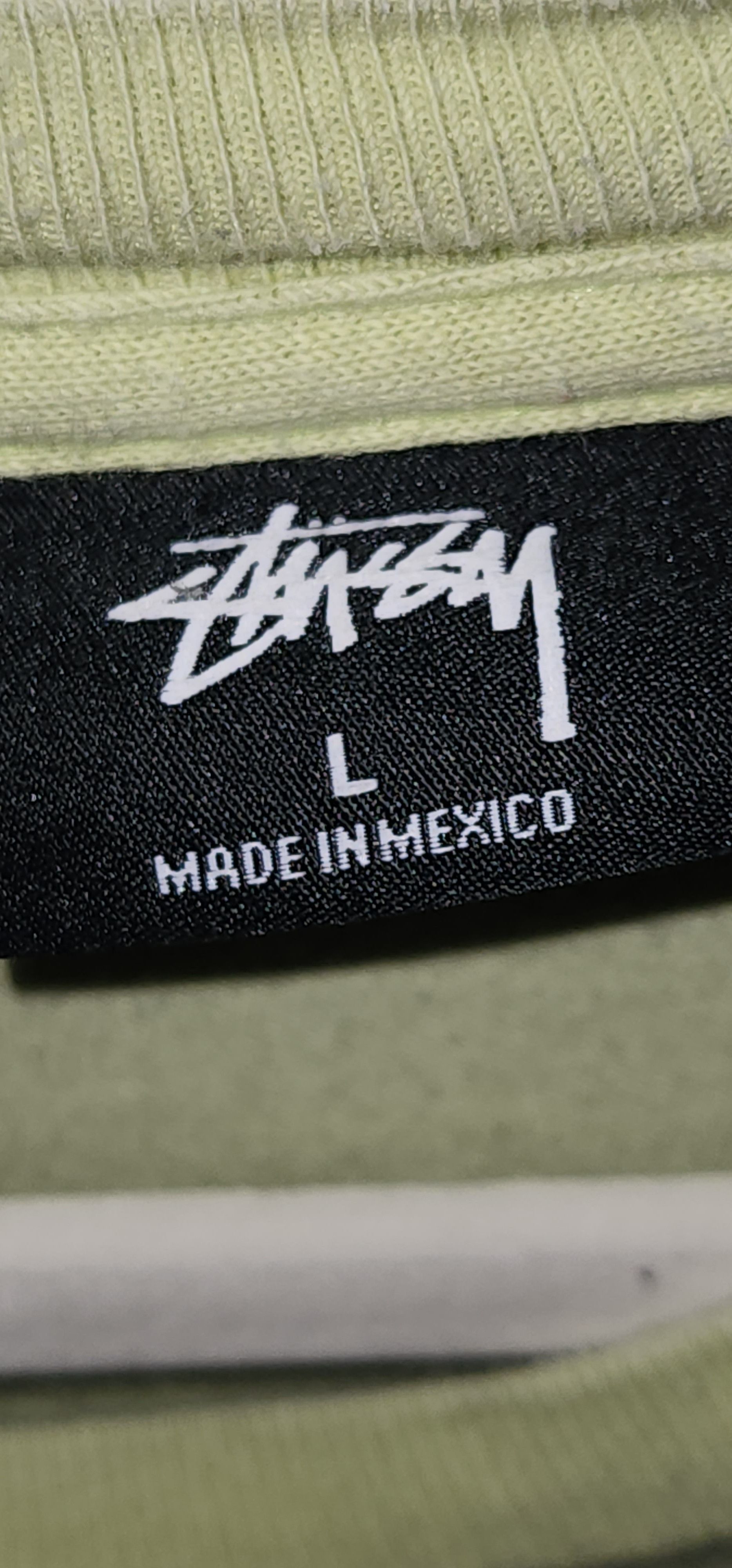 Stussy Stussy LS Graphic LimeGreen Tee Size US L / EU 52-54 / 3 - 4 Thumbnail