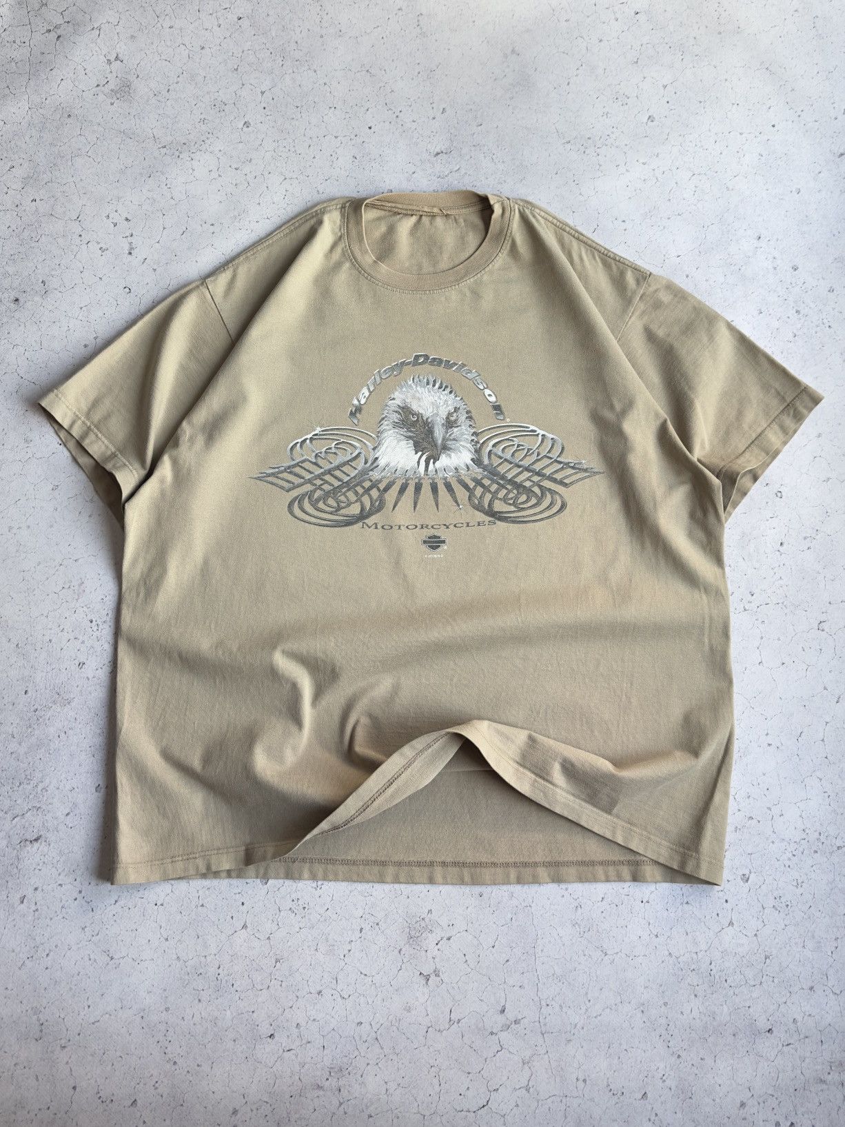 Harley Davidson Vintage 2005 Harley Davidson Motorcycles Eagle Tee Size US XL / EU 56 / 4 - 1 Thumbnail
