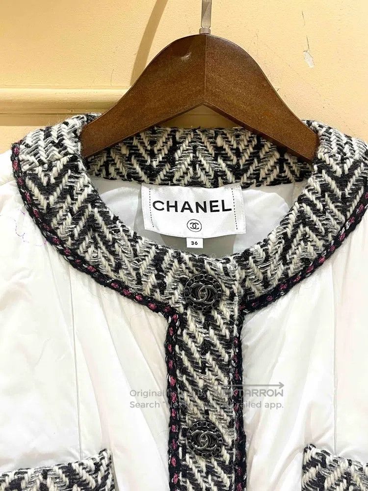Other Chanel Black and White Forest Series Down Jacket Size XS / US 0-2 / IT 36-38 - 4 Thumbnail