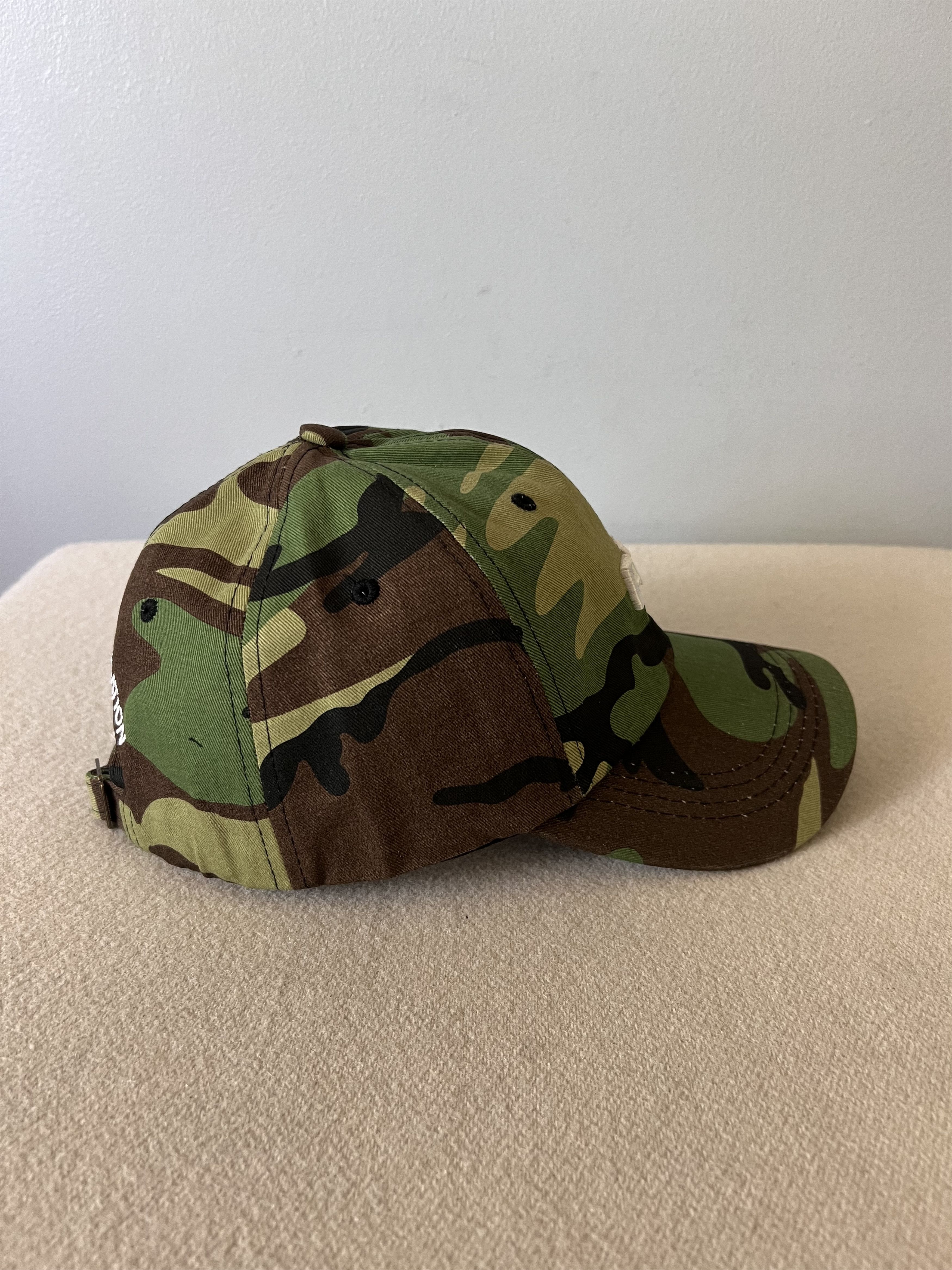 Fuck The Population FTP 6 Panel Hat in Woodland Camo Size ONE SIZE - 3 Thumbnail