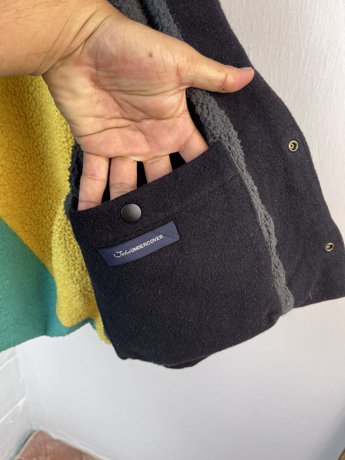 John Undercover × Jun Takahashi × Undercover A/W 2014 Undercover Wool Coach Jacket Size US L / EU 52-54 / 3 - 15 Thumbnail