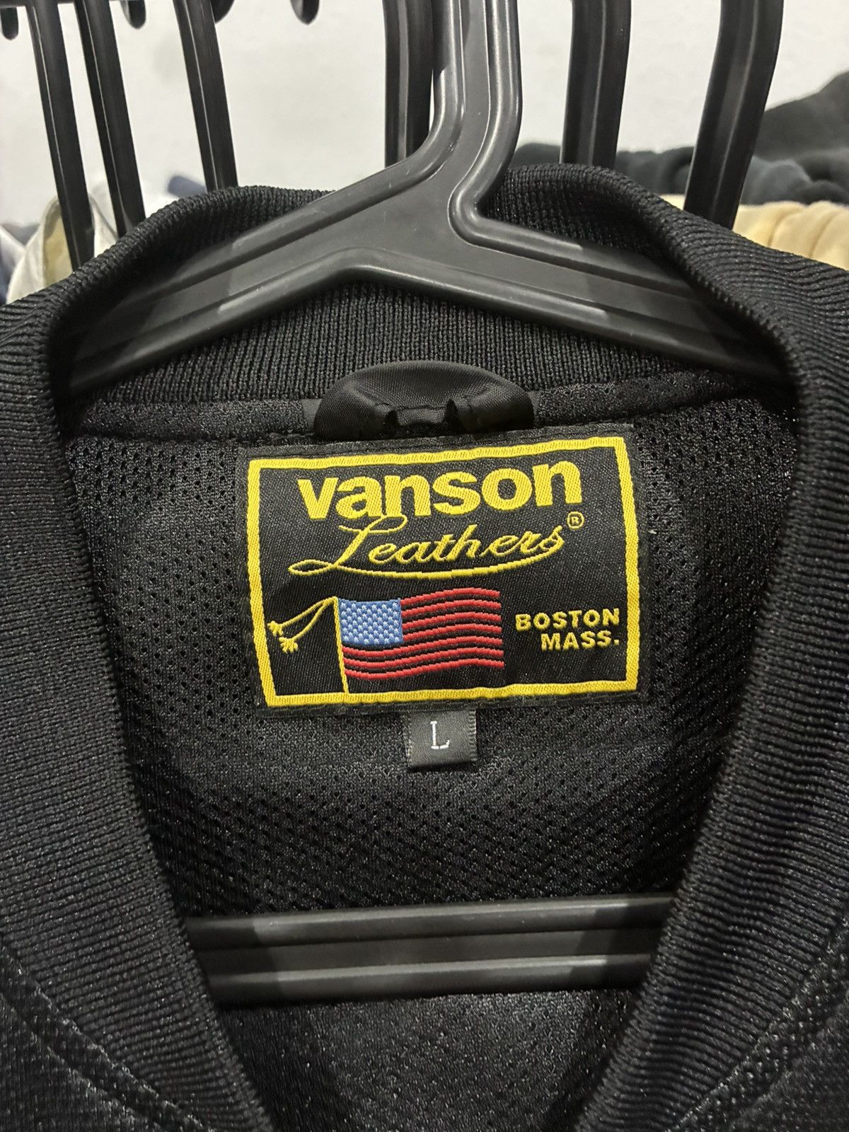 Vanson Leathers Vanson Motorcycle Mesh MA-1 Jacket Size US L / EU 52-54 / 3 - 7 Thumbnail