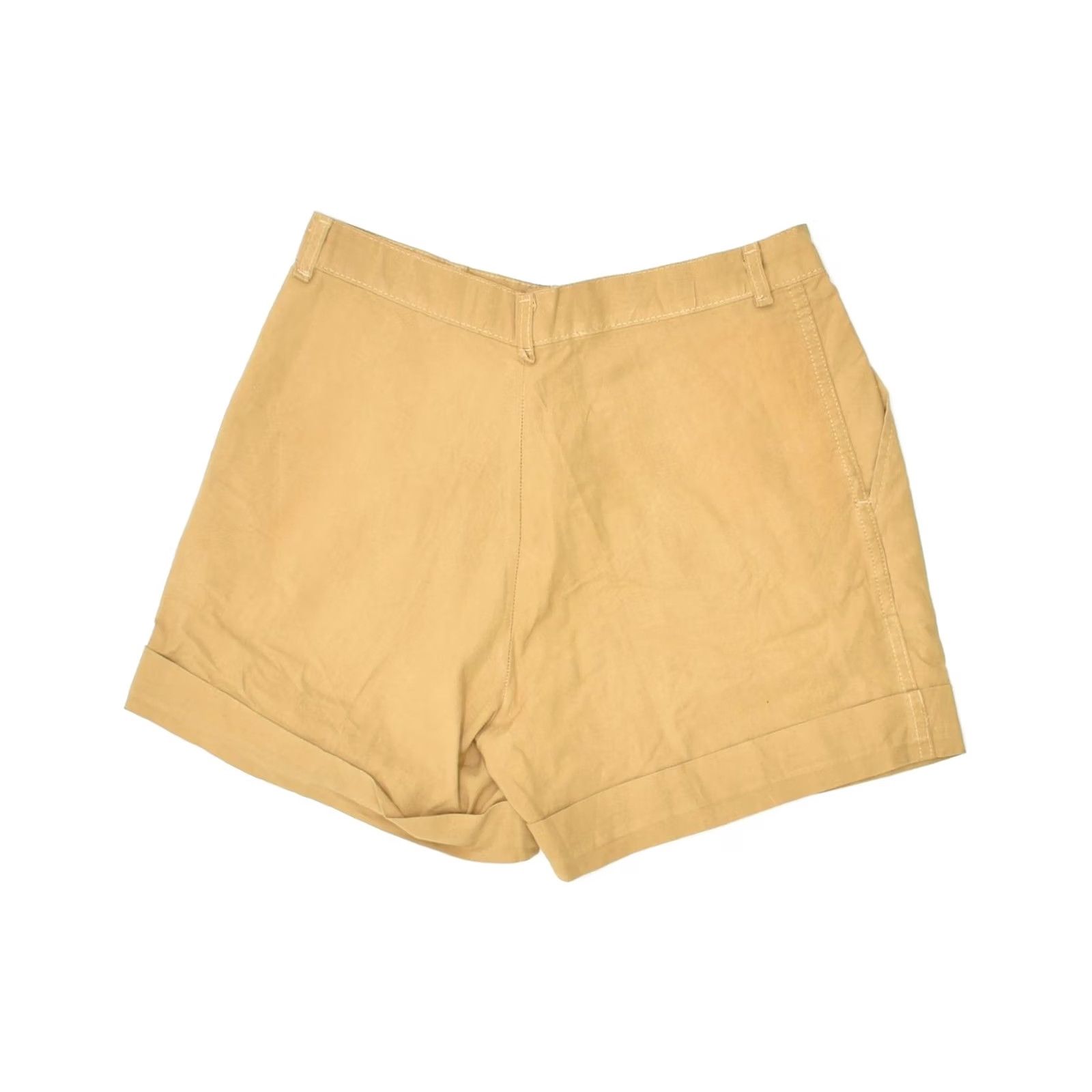 Vintage VINTAGE Womens Chino Shorts Small Beige W28 Size 28" / US 6 / IT 42 - 2 Thumbnail