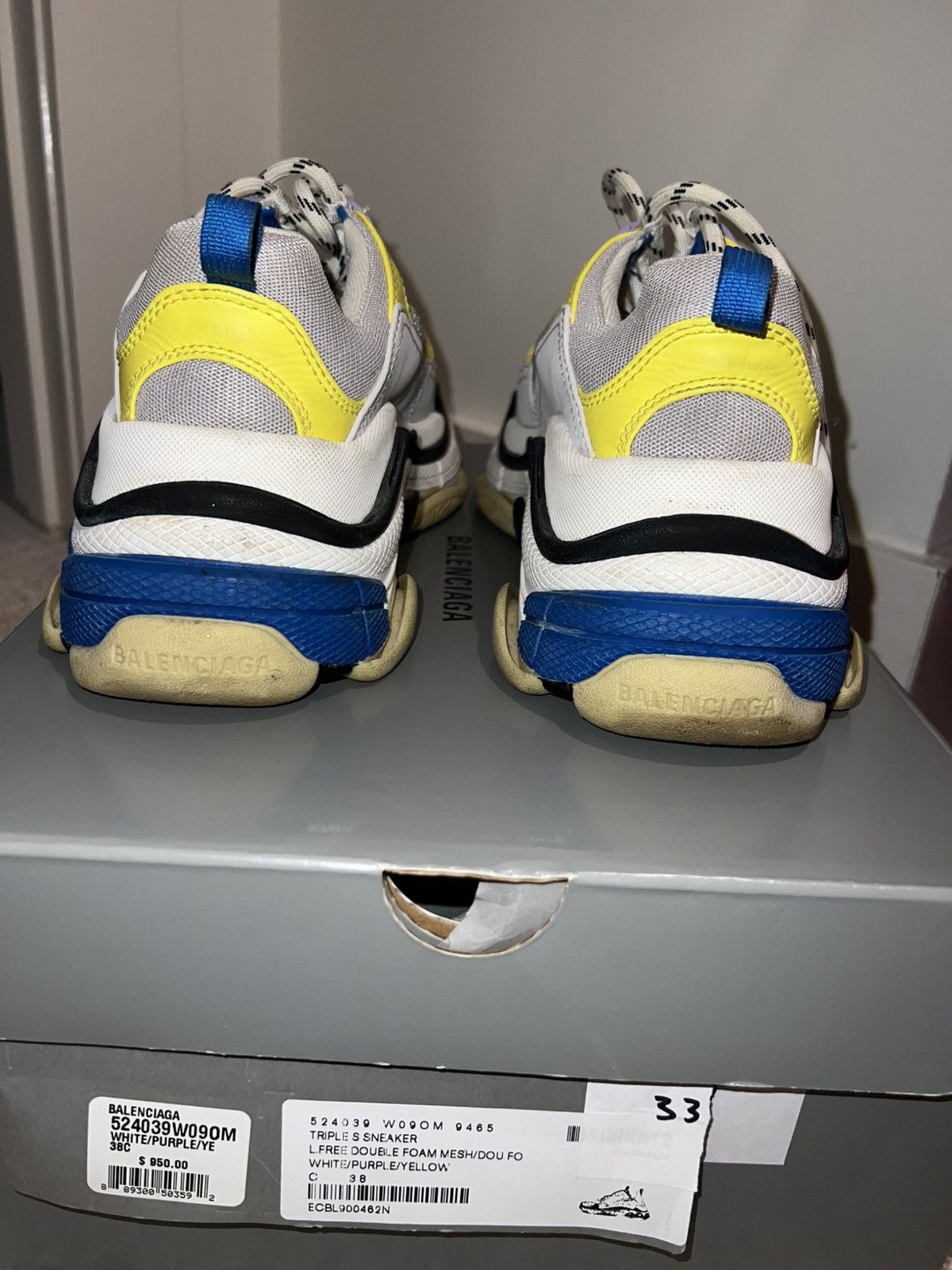 Balenciaga Balenciaga Triple S Sneakers Size US 8 / IT 38 - 7 Thumbnail