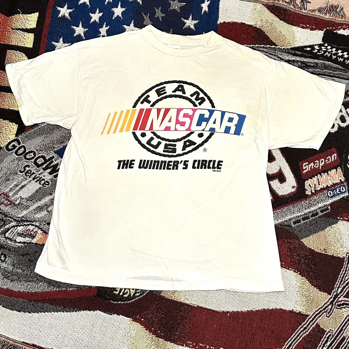 NASCAR × Vintage 1995 - NASCAR Team USA “The Winners Circle” TSHIRT XL Size US XL / EU 56 / 4 - 1 Thumbnail