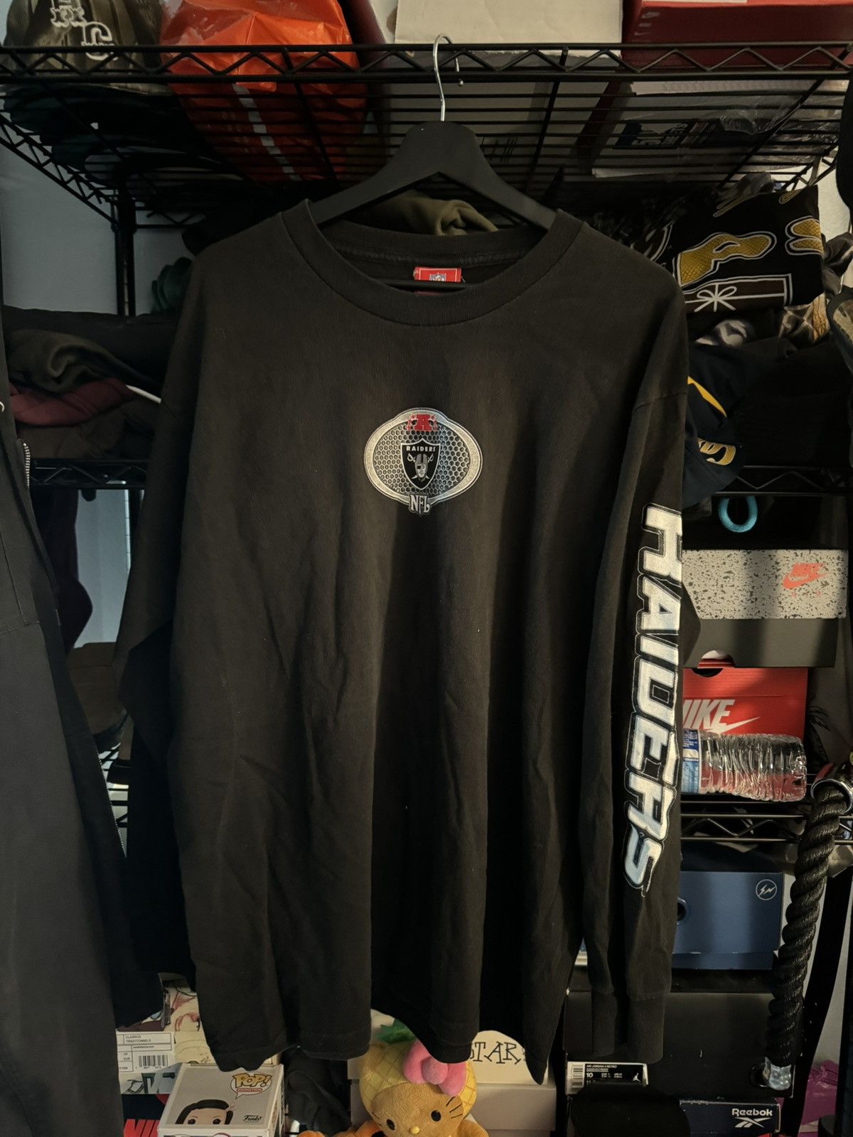 NFL × Vintage Oakland Raiders Vintage Long Sleeve Shirt Size US L / EU 52-54 / 3 - 1 Thumbnail