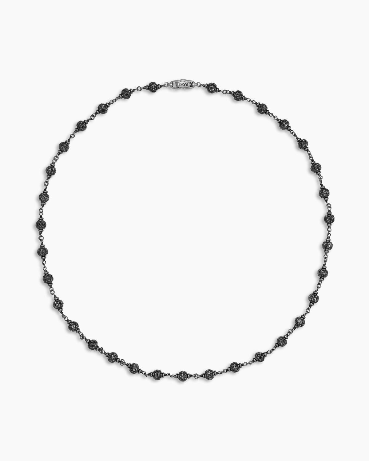 David Yurman David Yurman Diamond Spiritual Bead Necklace 26in Size 26 - 1 Thumbnail