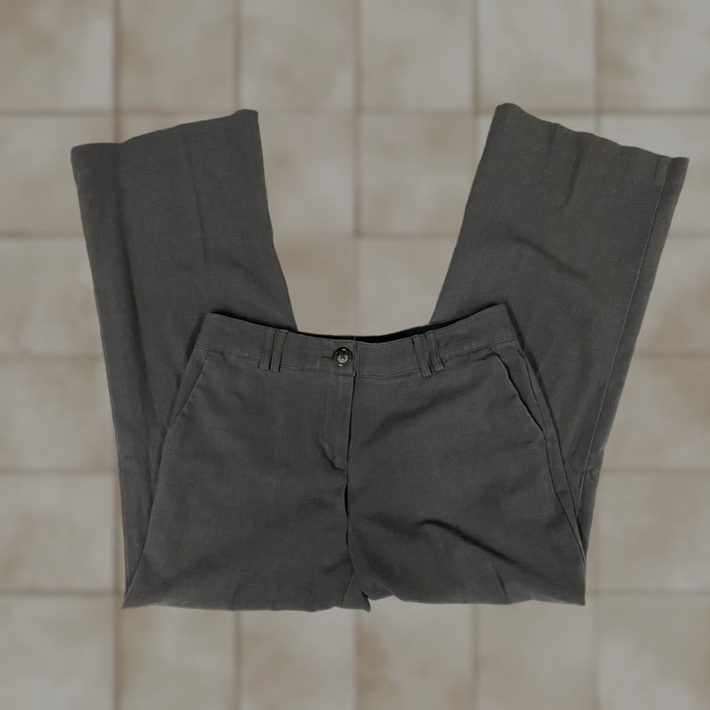 Vintage Counterparts Womens Chino Pants 10P Petites Gray Straight Size 32" / US 10 / IT 46 - 1 Thumbnail