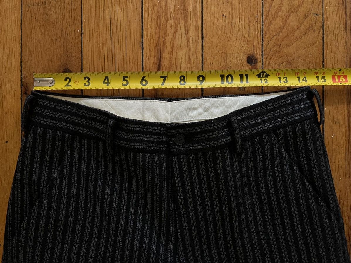 Comme des Garcons Homme Plus AW12 Comme des Garcons Homme Plus Striped Pants Size US 29 - 5 Thumbnail