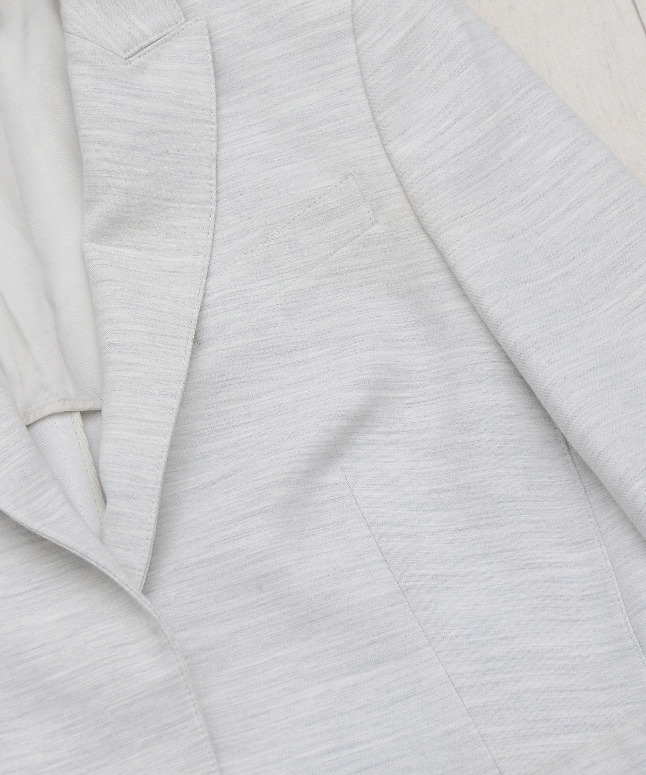 Akris Akris Punto Luxury Blazer Gray One Button size US 10 UK 14 Size L / US 10 / IT 46 - 4 Thumbnail