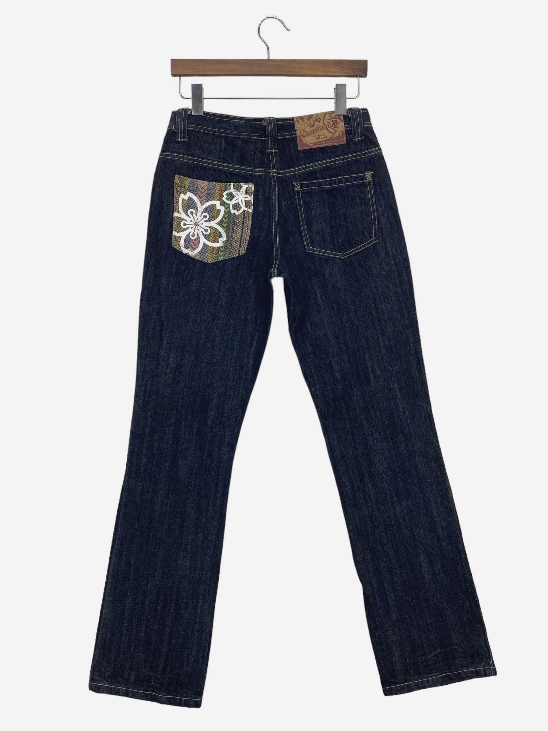 image of Surf Style Namitatsu Jeans Surf Jeans Punk Jeans Jeans in Blue, Men's (Size 29)