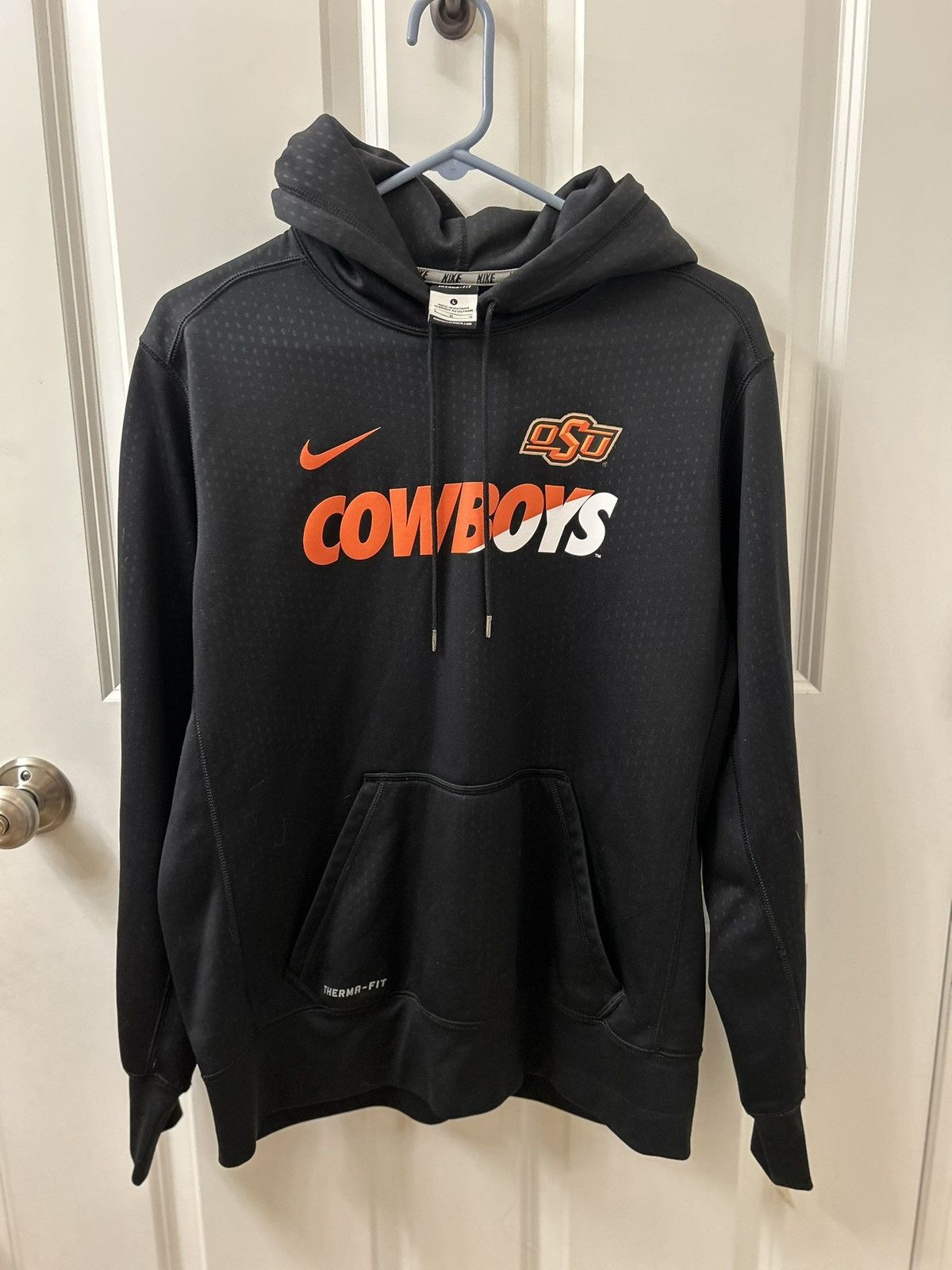 Nike Nike Therma Fit Oklahoma State Cowboys Sweatshirt Hoodie Size US L / EU 52-54 / 3 - 1 Thumbnail