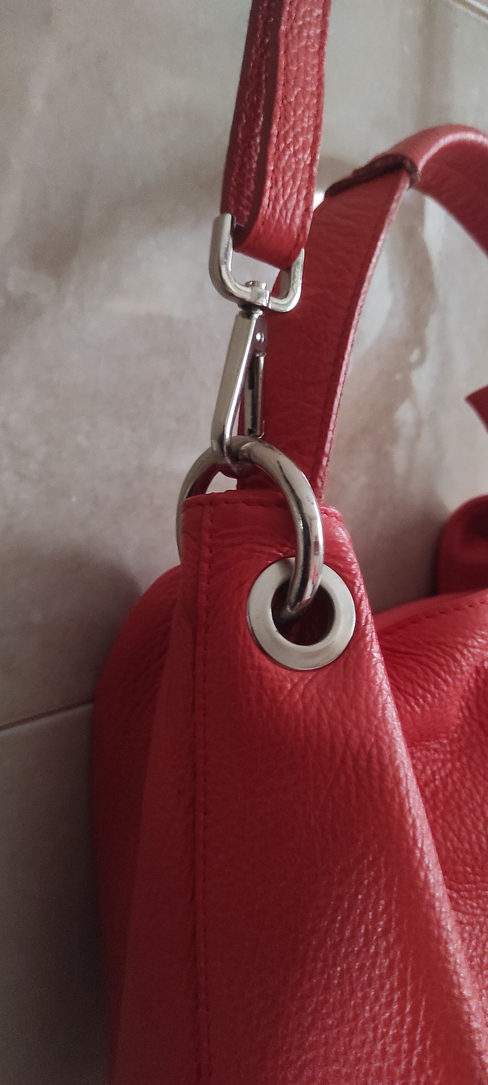 Leather Pelletteria Veneta Made in Italy Women's Orange Leather Bag Size ONE SIZE - 6 Thumbnail