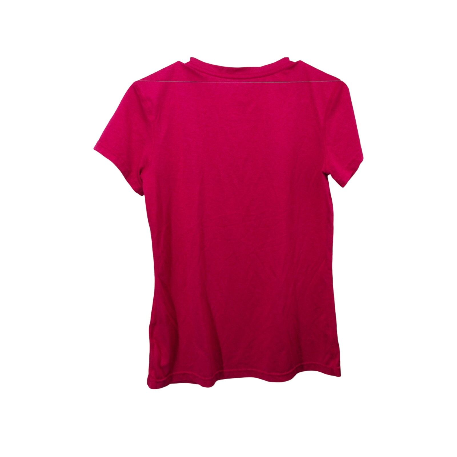 Nike Nike DriFit Small/Child Magenta Athletic Shirt Logo Size S / US 4 / IT 40 - 2 Thumbnail