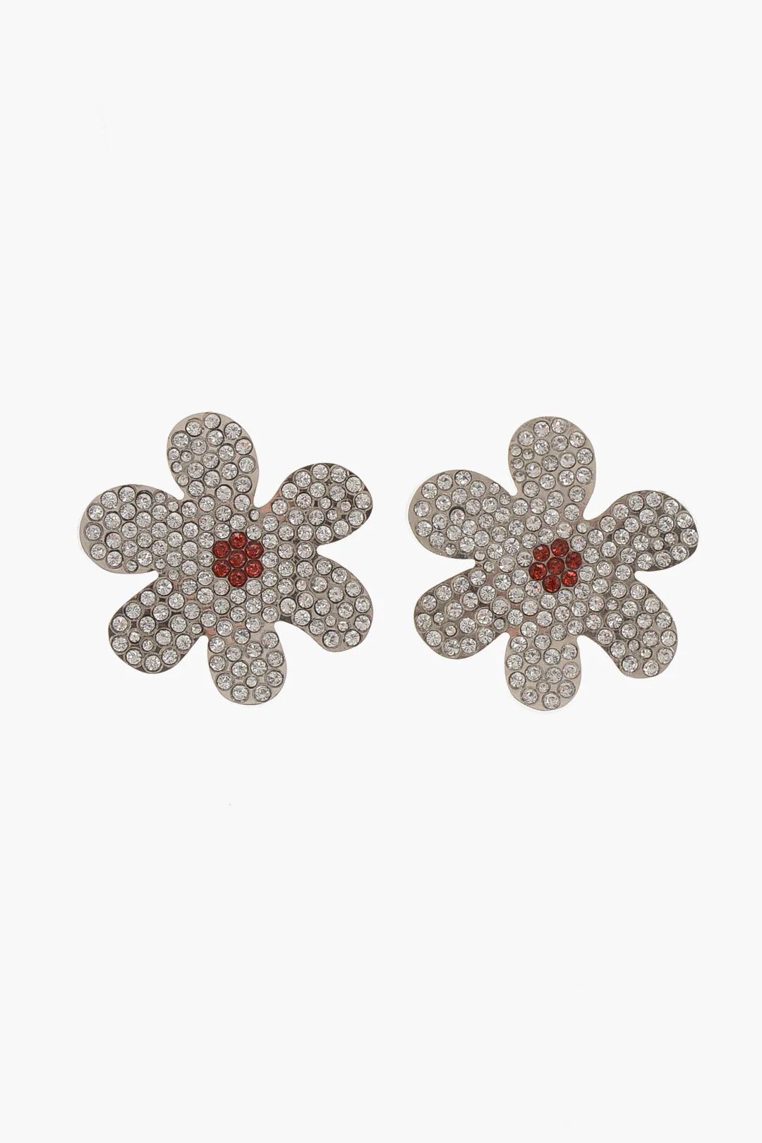 Marni og1mm0326 Size: OS / Clip Earrings in Sliver Size ONE SIZE - 1 Thumbnail