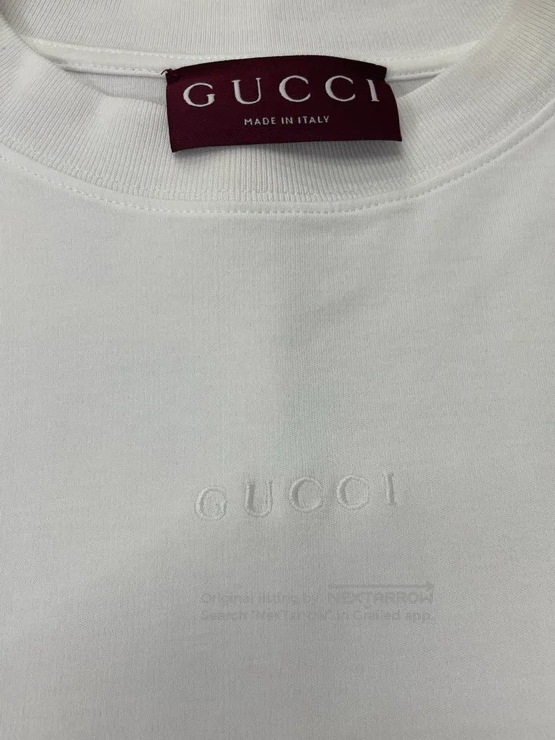 Gucci Gucci White stitching blue striped fake two-piece stitchin Size XS / US 0-2 / IT 36-38 - 2 Thumbnail