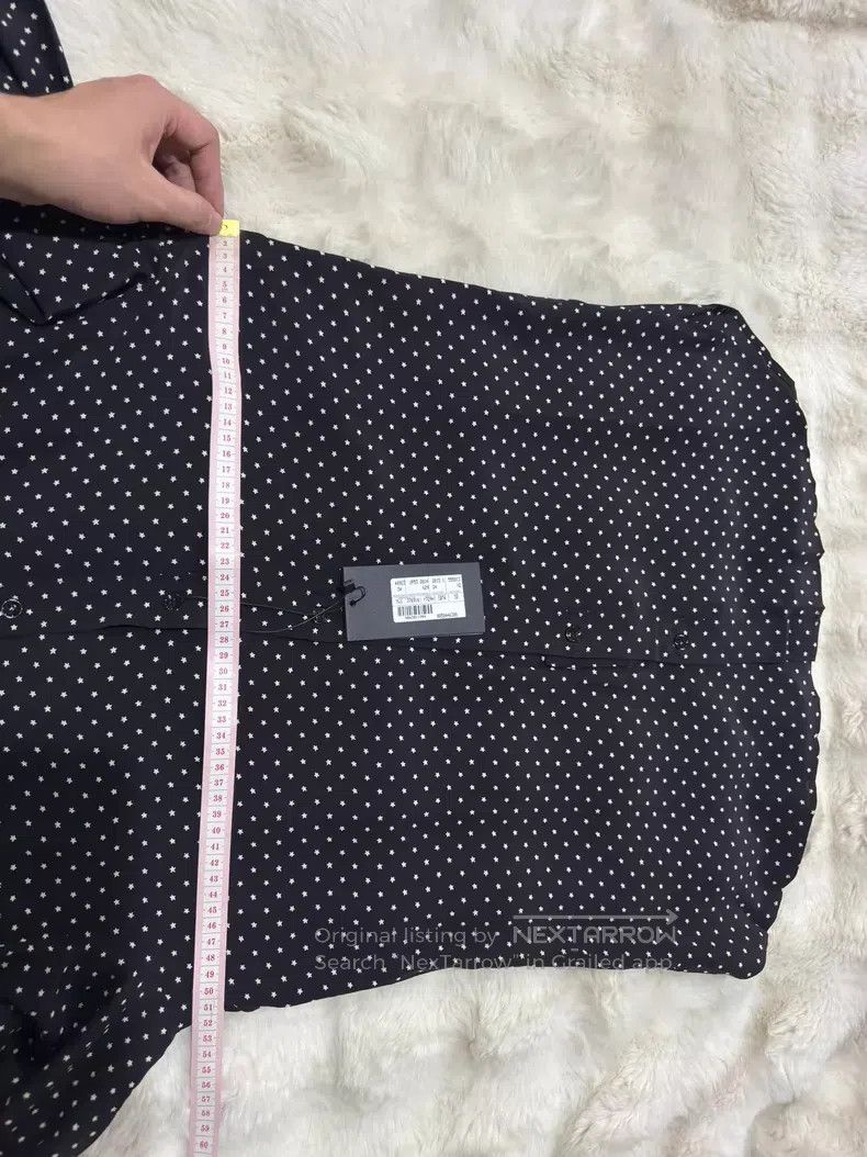 Saint Laurent Paris Saint Laurent Paris Star Silk Men's Shirt i Size US S / EU 44-46 / 1 - 8 Thumbnail
