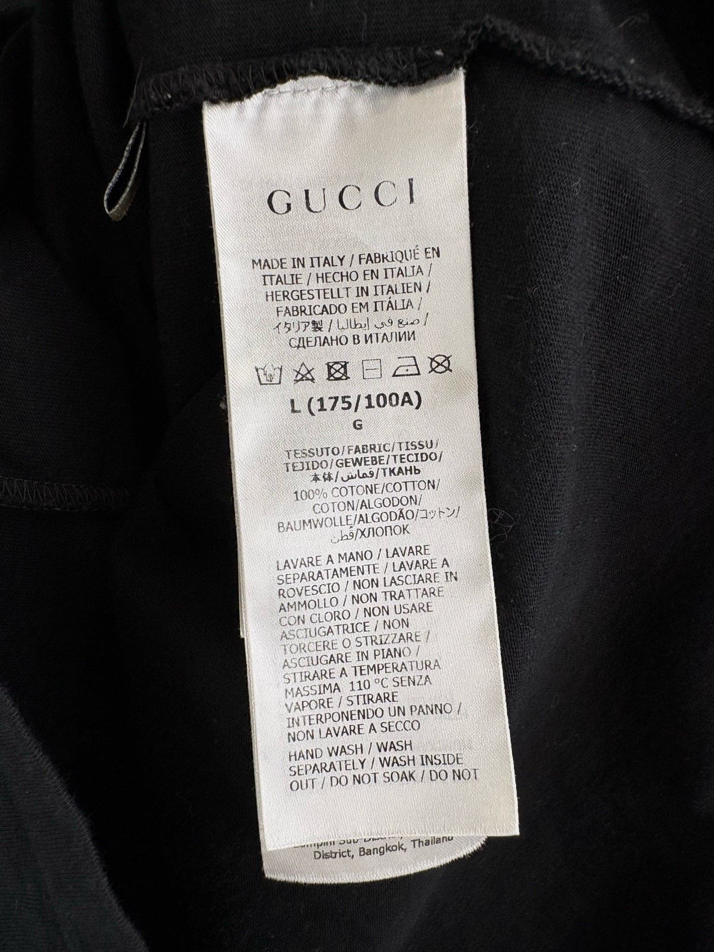 Gucci Gucci Blade Lightning Print T-Shirt Size US L / EU 52-54 / 3 - 5 Thumbnail
