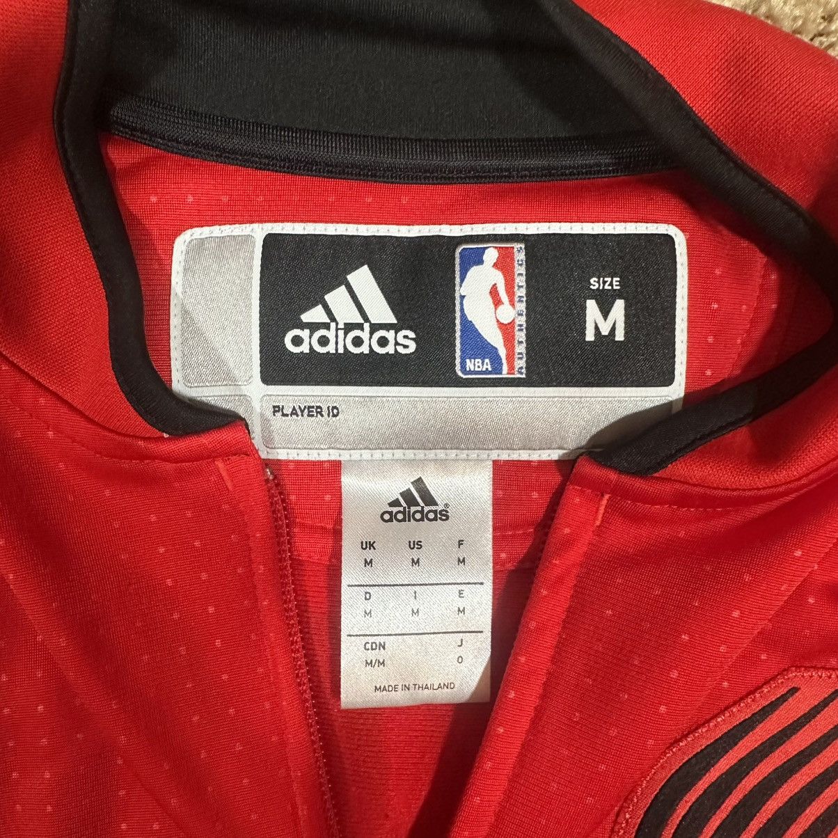 Adidas Portland Trail Blazers 2015-2016 NBA Adidas Warm Up Jacket Size US M / EU 48-50 / 2 - 2 Thumbnail