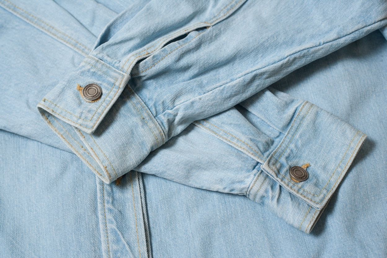 Juun.J Juun.J Oversize Denim Shirt Jacket Size US XL / EU 56 / 4 - 5 Thumbnail