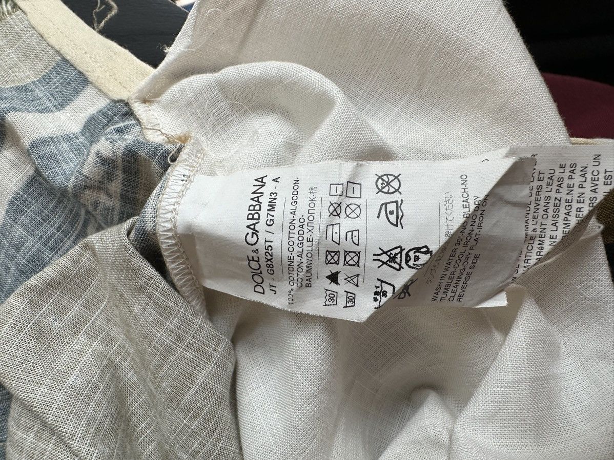 Dolce & Gabbana DOLCE GABBANA SZ L-M PRINTED SLEEVELESS Size US L / EU 52-54 / 3 - 5 Thumbnail