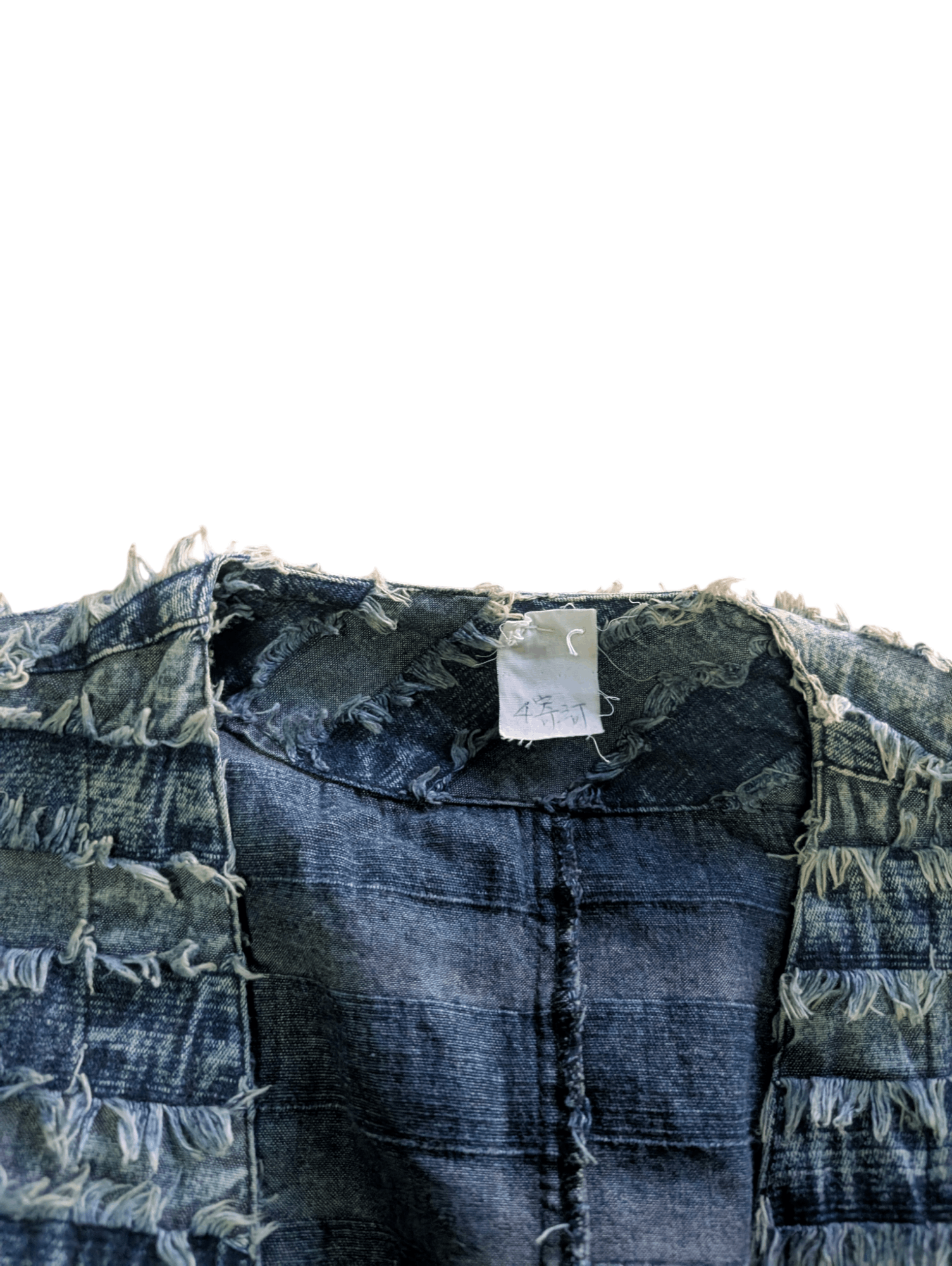 Designer Vintage Fringed Jacket Issey Miyake ,kapital Inspired Size M / US 6-8 / IT 42-44 - 14 Thumbnail