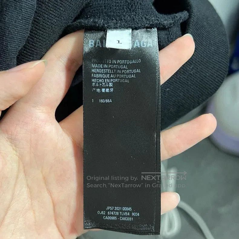 Balenciaga Balenciaga Inverted Logo Zip Jacket. Size US XS / EU 42 / 0 - 4 Thumbnail