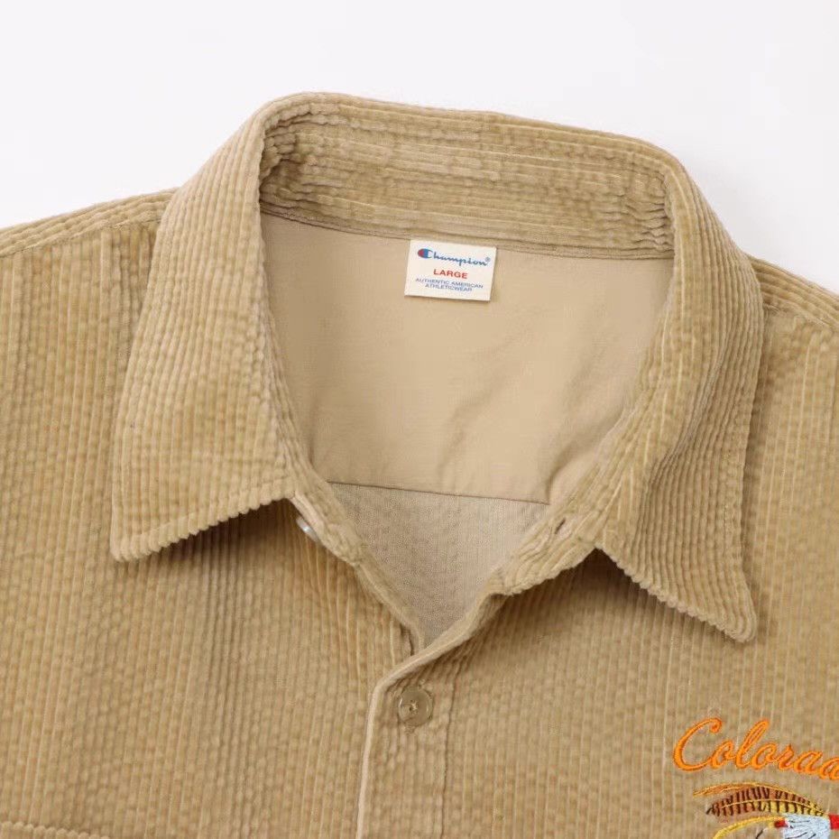 Champion Champion 24FW Men's Long Sleeve Casual Shirt Ｑ22 Size US L / EU 52-54 / 3 - 2 Thumbnail