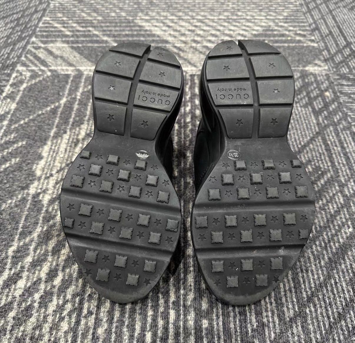 Gucci Gucci Rhyton Black And White Bat Dad Shoes J42 Size US 5.5 / IT 35.5 - 6 Thumbnail