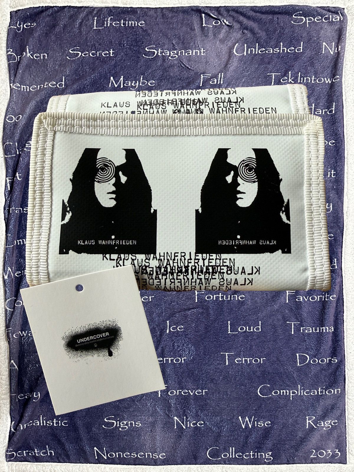 Undercover Undercover 2006 "T" KLAUS Wallet Size ONE SIZE - 1 Thumbnail