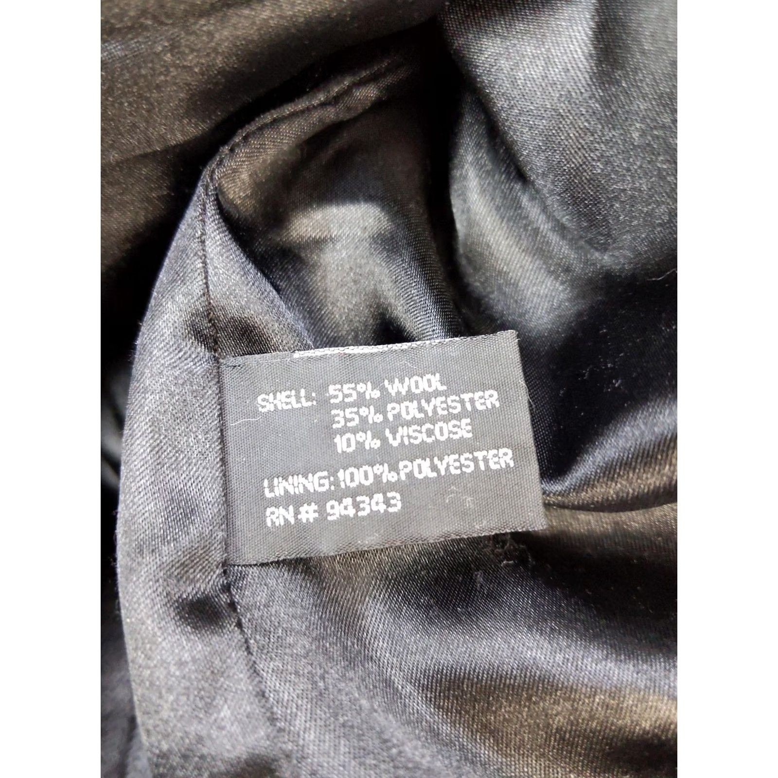 Vintage Coffeeshop Womens Small Gray Wool Blend Belted Pleated Trench Lined Tweed Coat Size S / US 4 / IT 40 - 6 Thumbnail
