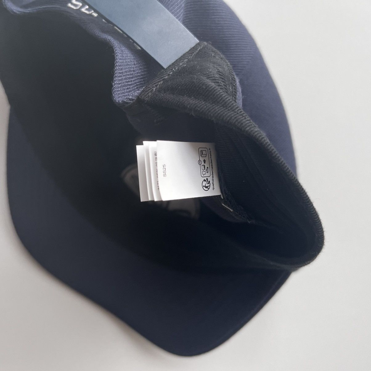 Supreme Supreme Aphex Twin 6-Panel Hat Navy Size ONE SIZE - 5 Thumbnail