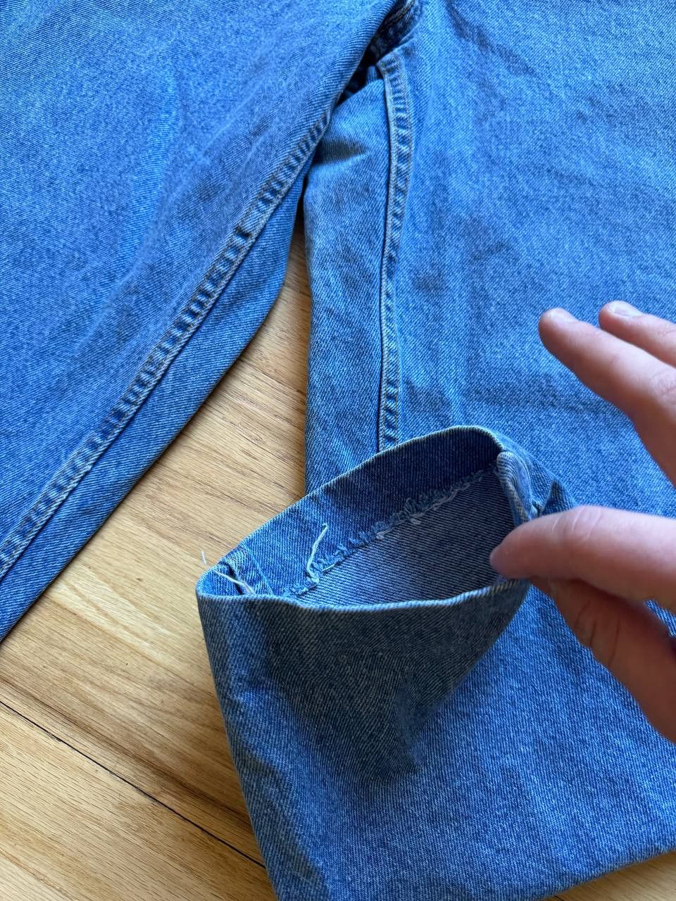 Levi's Vintage Clothing × Vintage Vintage VTG Y2K Levis SilverTab Baggy Fit Wide Leg Jeans Size US 30 / EU 46 - 6 Thumbnail