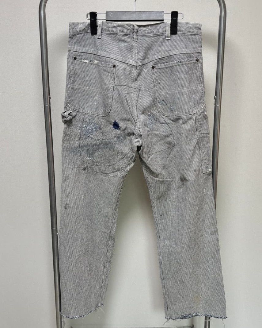Saint Michael Saint Michael Hickory Distressed Work Pants Size US 32 / EU 48 - 10 Thumbnail