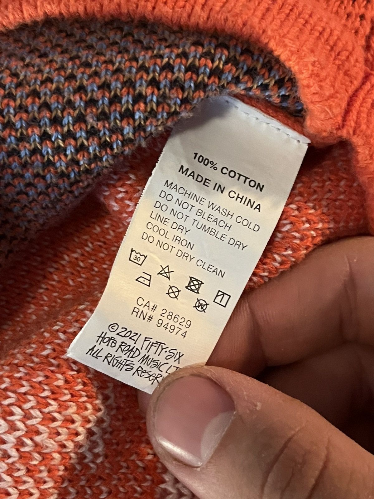 Stussy 2022 Stussy Bob Marley Sweater Size US M / EU 48-50 / 2 - 8 Thumbnail