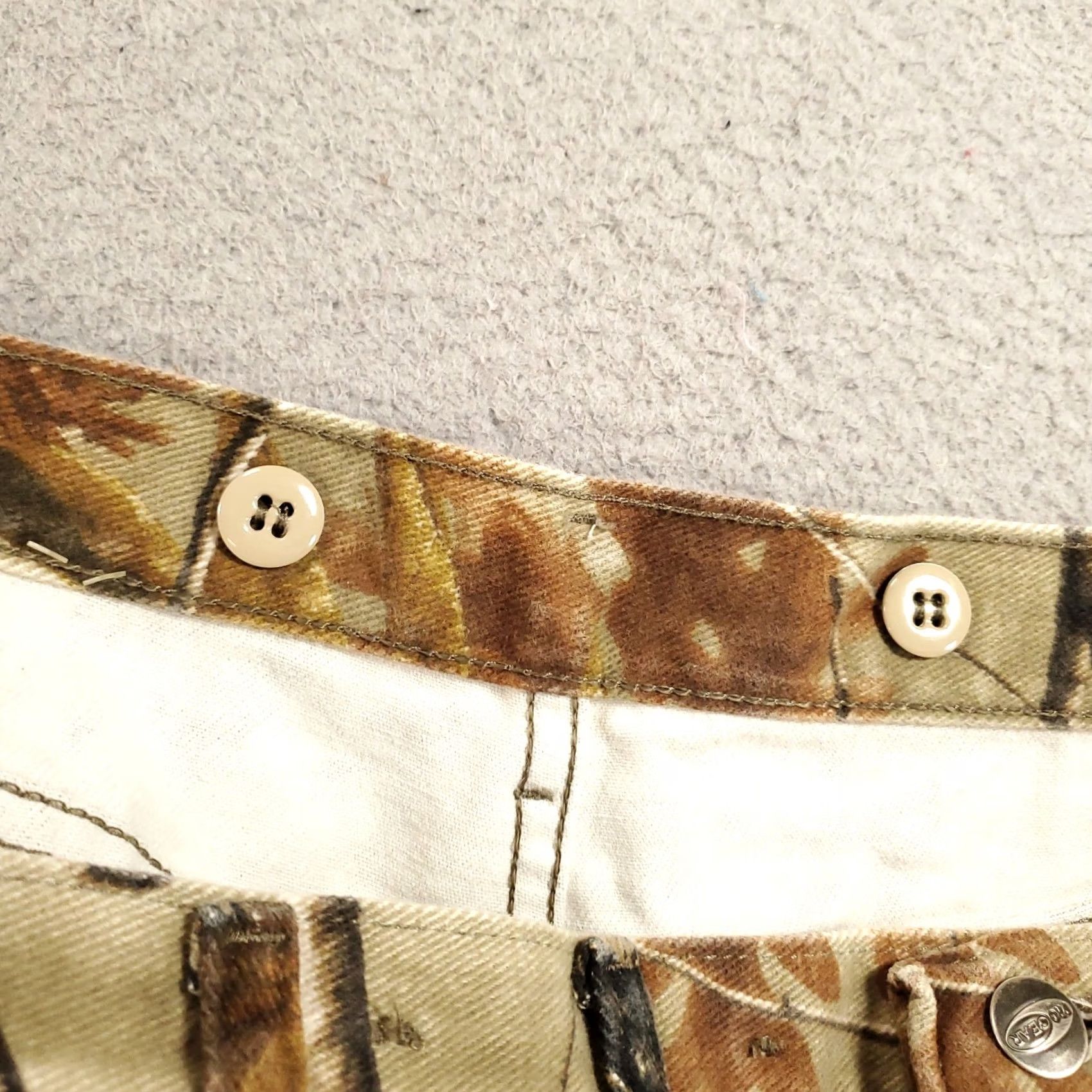 Wrangler Wrangler ProGear Workwear Pants 44x32 Nylon Cotton Canvas Camouflage Multicolor 5-Pocket Mens Leather Logo Button Zip Jeans / Hunting Outdoors Size US 44 / EU 60 - 7 Thumbnail