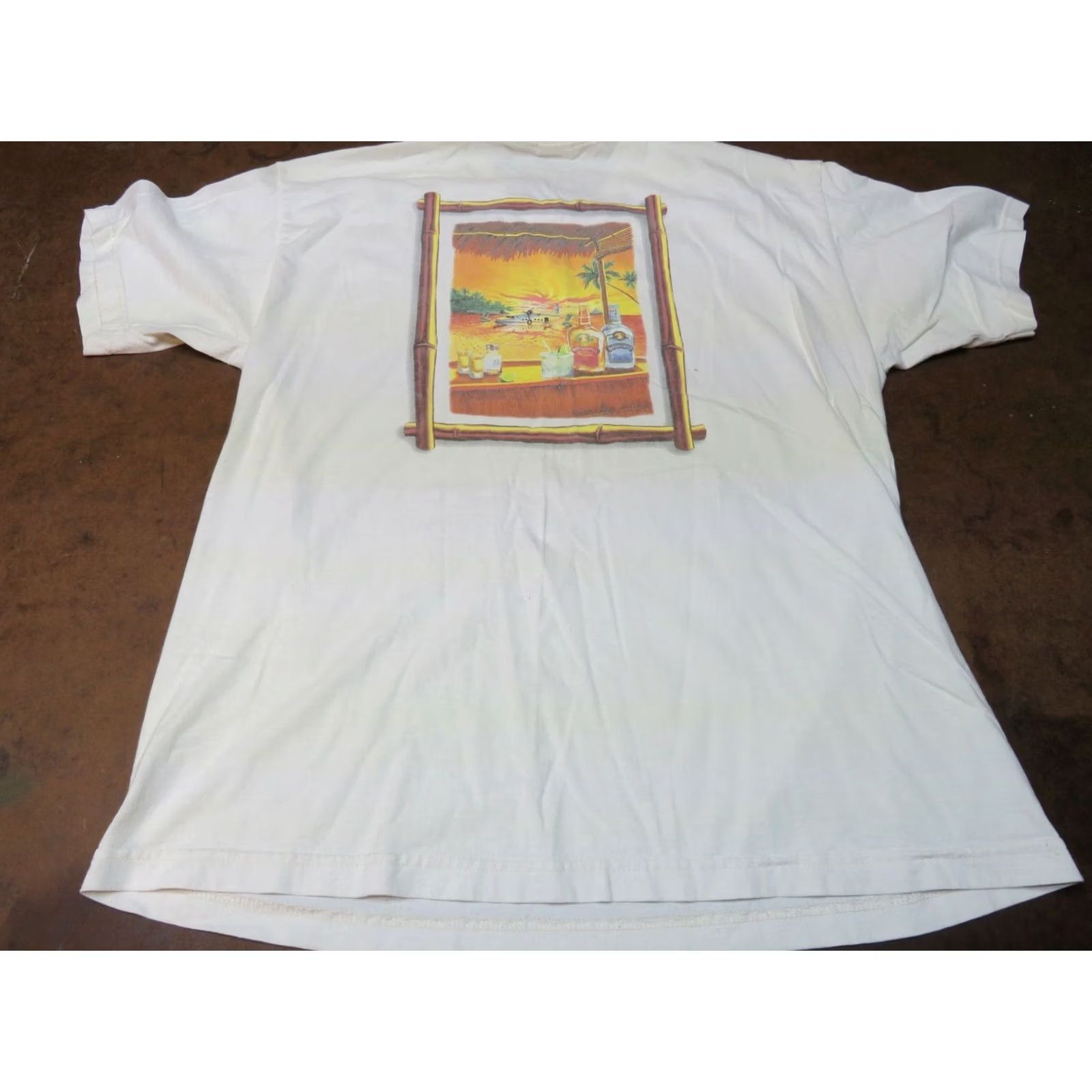 Vintage VINTAGE Margaritaville Tequila beach airplane sunset Shirt Mens XL Size US XL / EU 56 / 4 - 5 Thumbnail