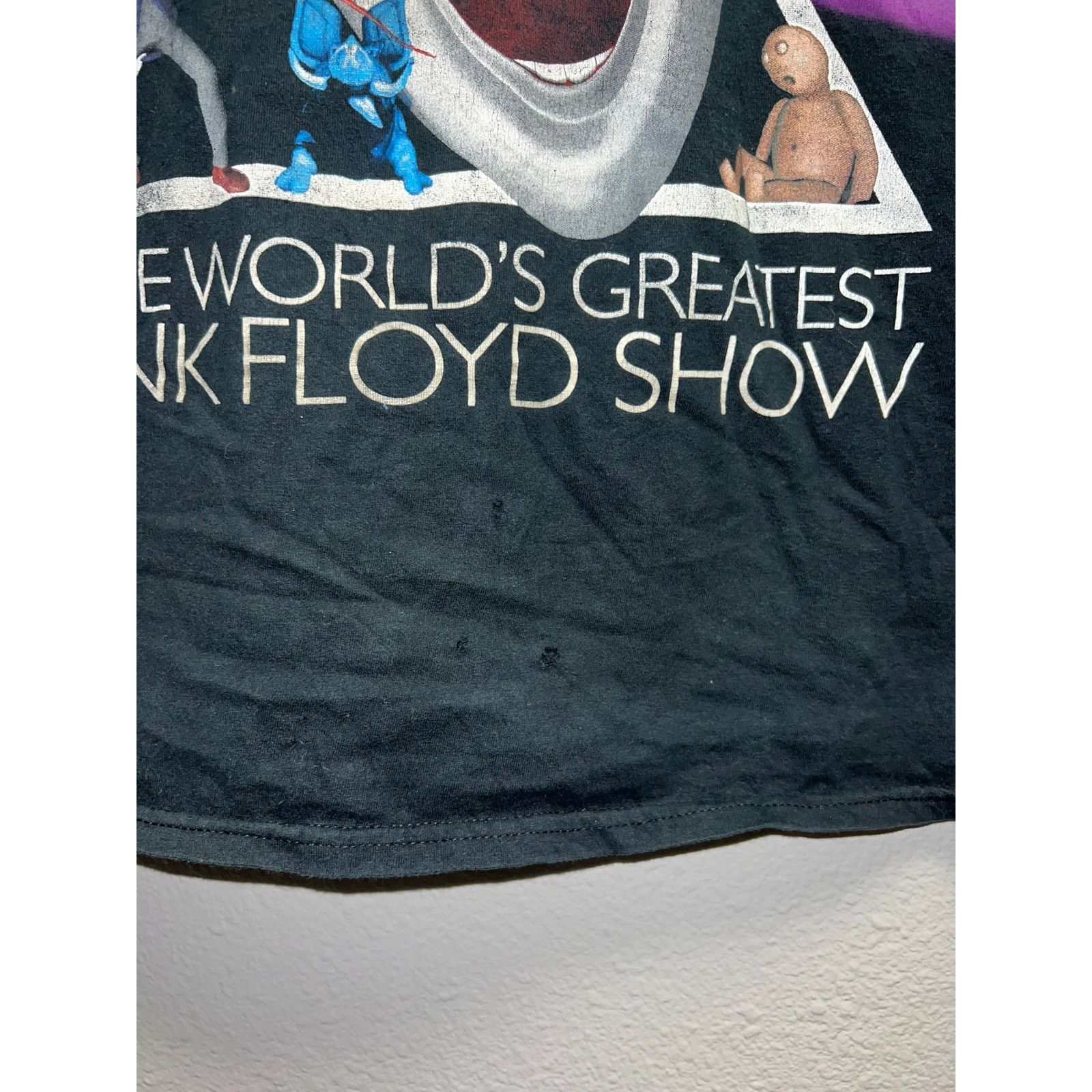 Gildan Brit Floyd Shirt Worlds Greatest Pink Floyd Show Tour Tee L Size US L / EU 52-54 / 3 - 6 Thumbnail