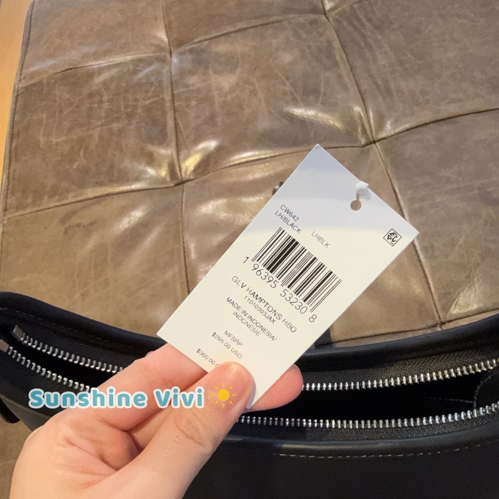 Coach NWT Coach Hamptons Hobo Bag Shoulder Bag Leather CW642 Size ONE SIZE - 3 Thumbnail