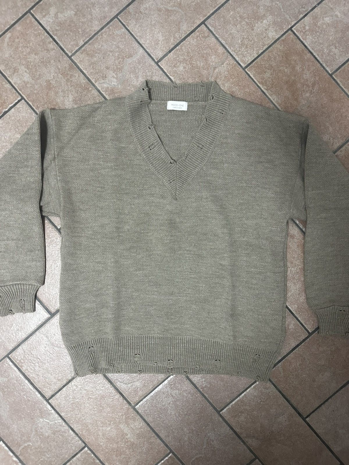 Other Mood-one Beige Sweater Size US XXL / EU 58 / 5 - 2 Thumbnail