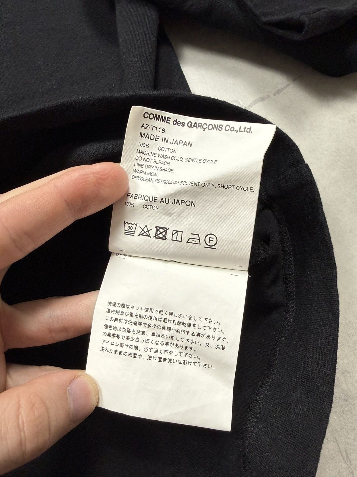 Comme des Garcons Comme Des Garcons Longsleeve Size US L / EU 52-54 / 3 - 7 Thumbnail
