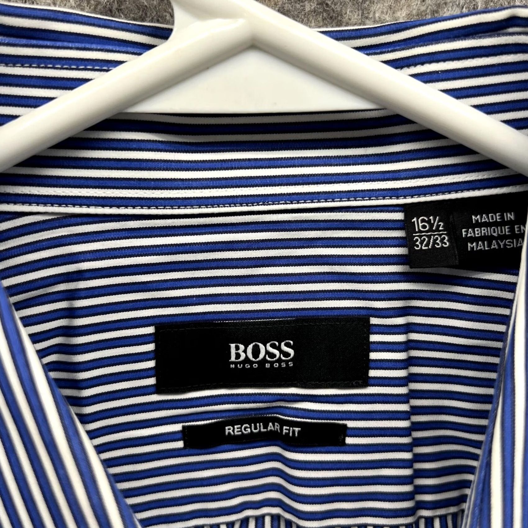 Hugo Boss VINTAGE Hugo Boss Shirt (No, Vintage? No) Size US XL / EU 56 / 4 - 5 Thumbnail