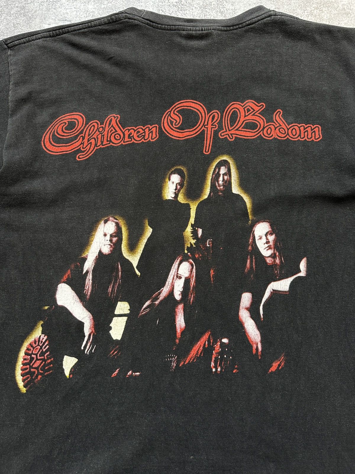 Band Tees Children of Bodom Vintage T-Shirt 2001 Band Tees Faded Size US M / EU 48-50 / 2 - 13 Thumbnail