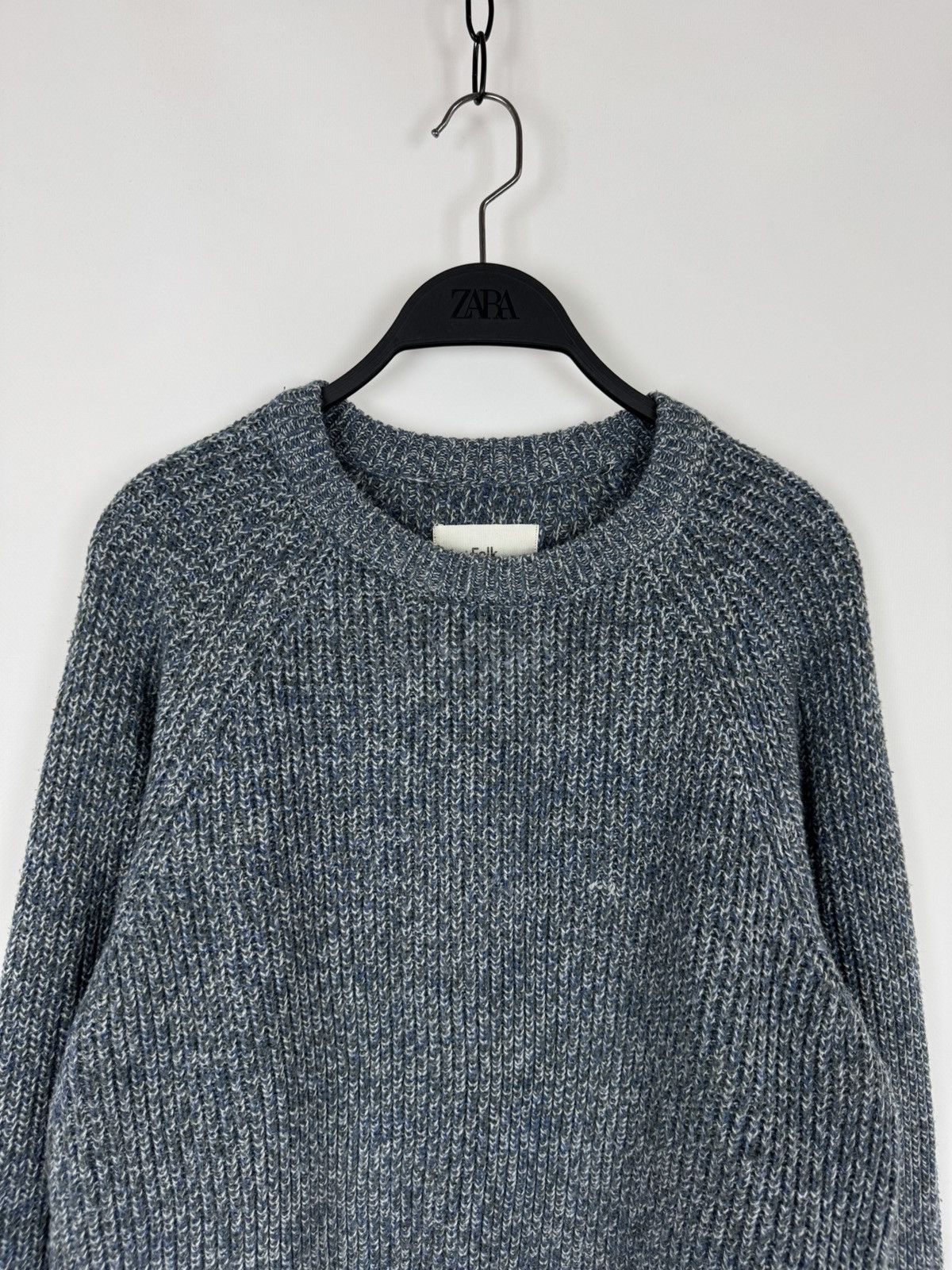 Folk Folk Mixed Knit Sweater Size US L / EU 52-54 / 3 - 4 Thumbnail