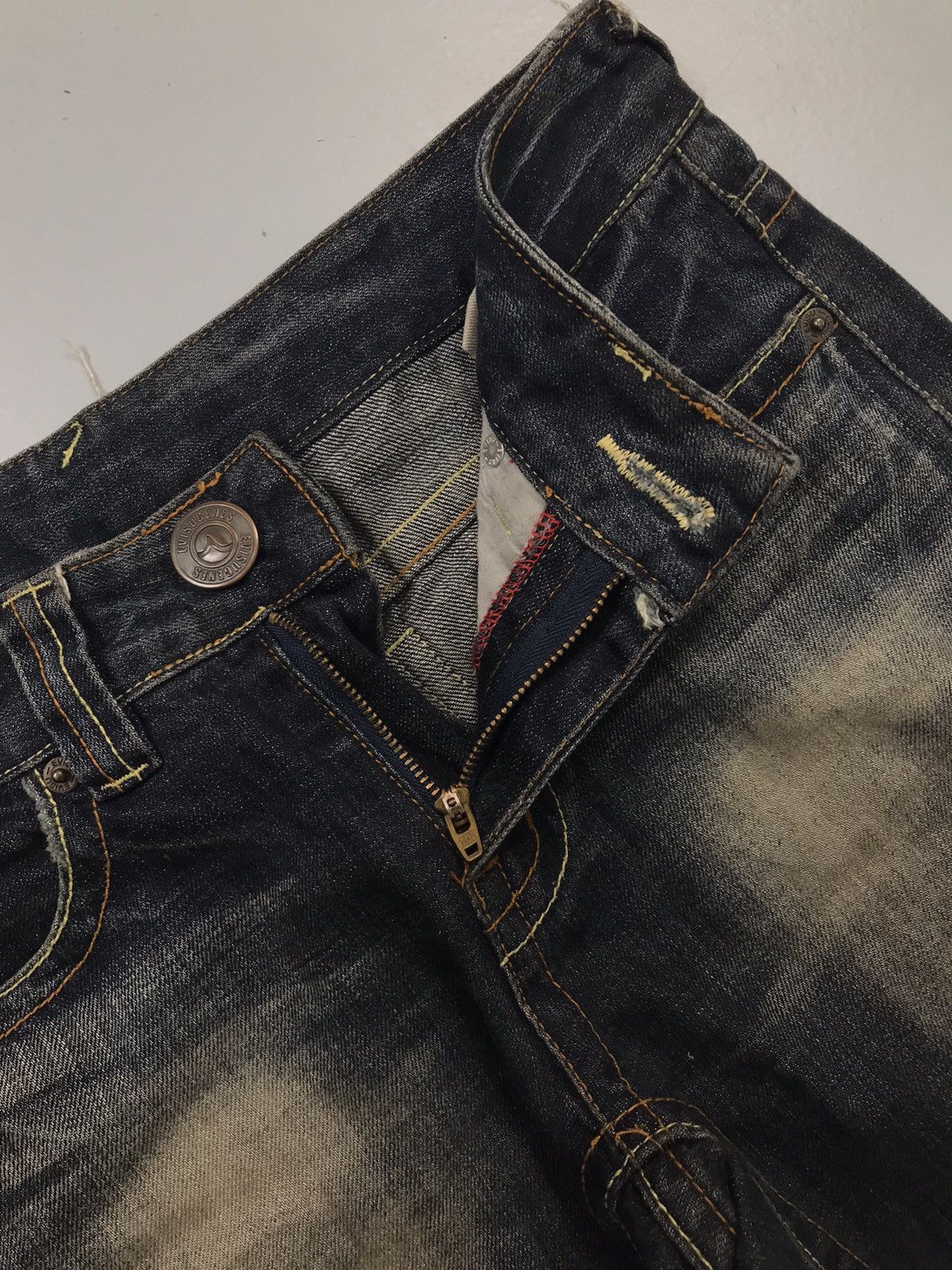 Japanese Brand Vintage Evisu inspired seagull denim Size US 28 / EU 44 - 6 Thumbnail