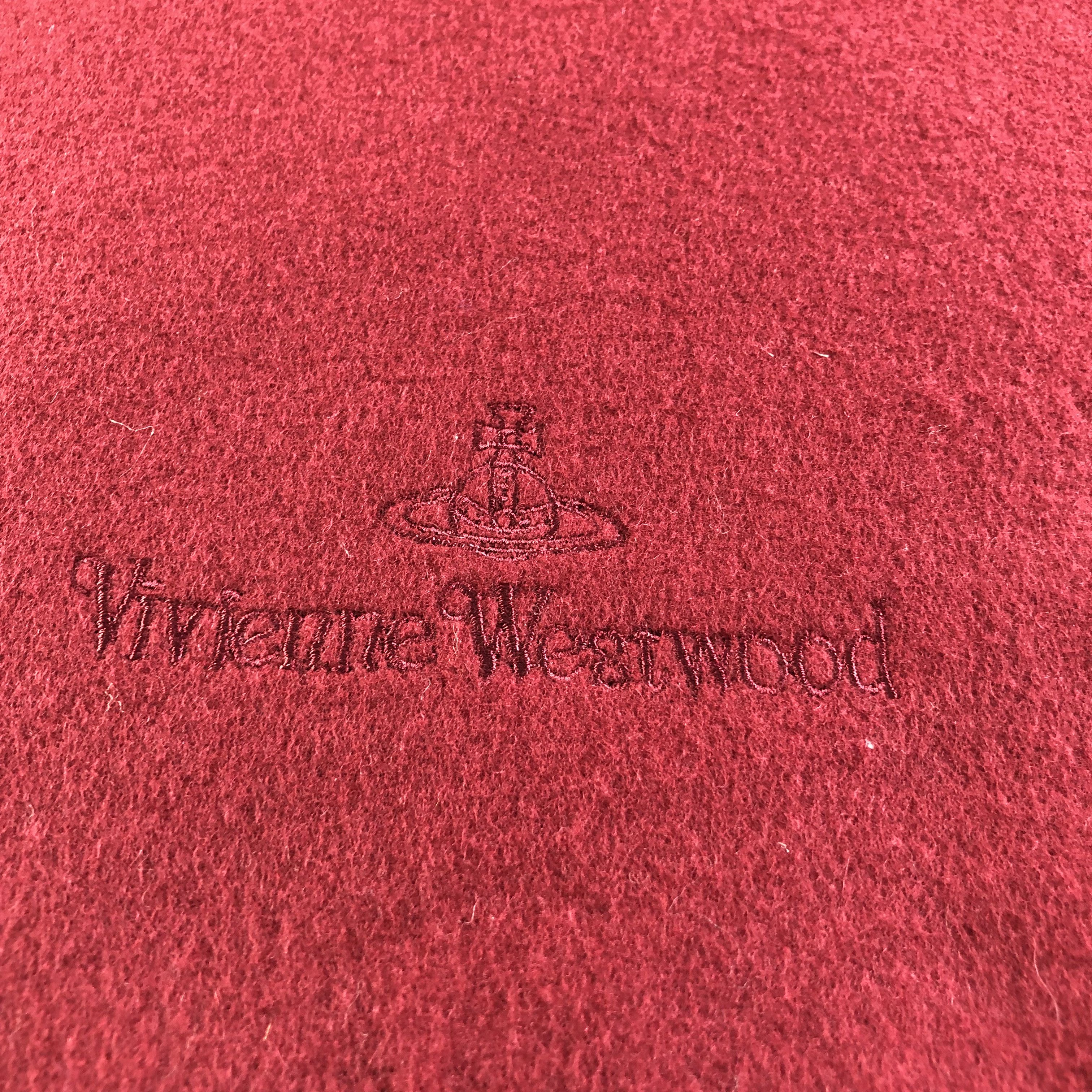 Vivienne Westwood Vivienne Westwood Wool Scarf Muffler V1860 Size ONE SIZE - 4 Thumbnail