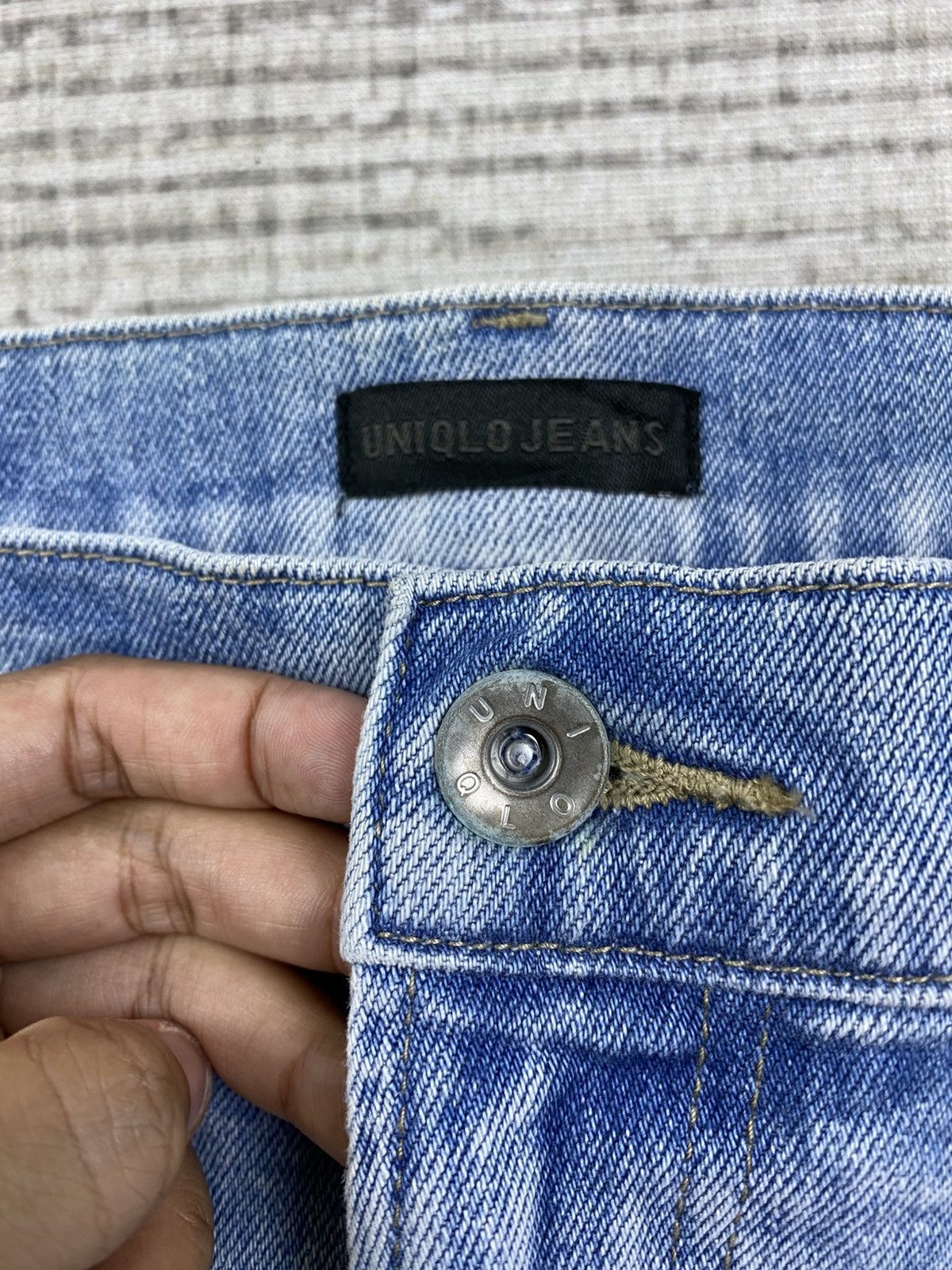 Japanese Brand × Uniqlo × Vintage Vintage Uniqlo Jeans Denim Pants Size US 33 - 12 Thumbnail